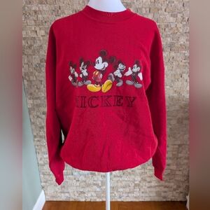 Vintage Mickey Disney World Store Cotton Crewneck 90s Y2K Sweatshirt